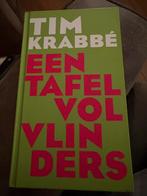 Een Tafel Vol Vlinders - Tim Krabbé (Hardcover), Ophalen of Verzenden, Zo goed als nieuw, Nederland