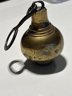 Antiek messing gewicht met ijzeren ring, Antiek en Kunst, Ophalen