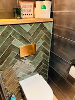 Nieuw: Wandtegels Groen 7.5 X 30, Ophalen, Nieuw, Minder dan 20 cm, 20 tot 40 cm