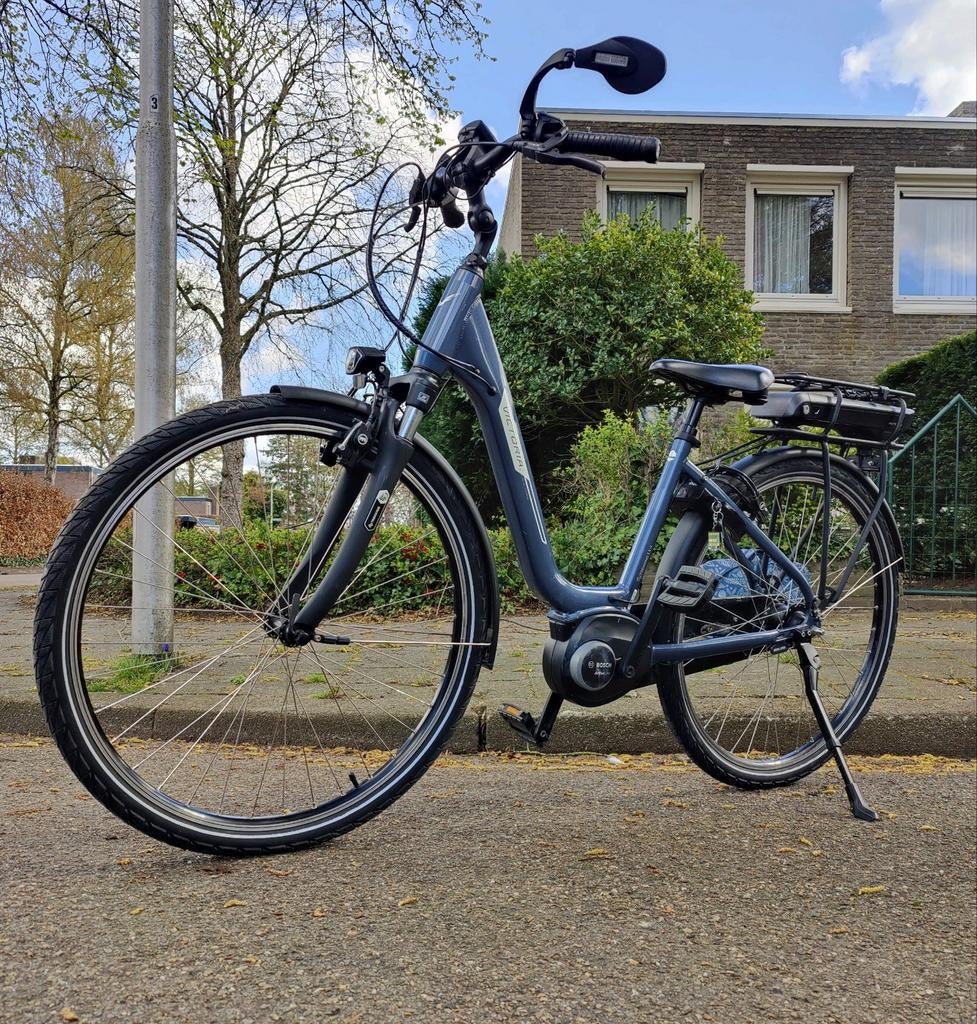 Victoria E-Trekking 5.5H lage instap elektrische fiets, Zo goed als nieuw, Minder dan 47 cm, 50 km per accu of meer, Ophalen