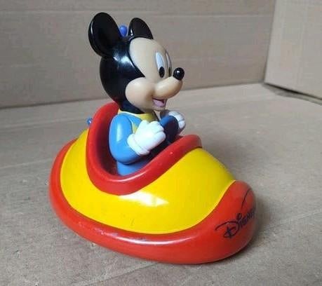 Vintage Mickey Mouse Disneyland Paris botsauto jaren '90, Ophalen of Verzenden, Mickey Mouse, Zo goed als nieuw