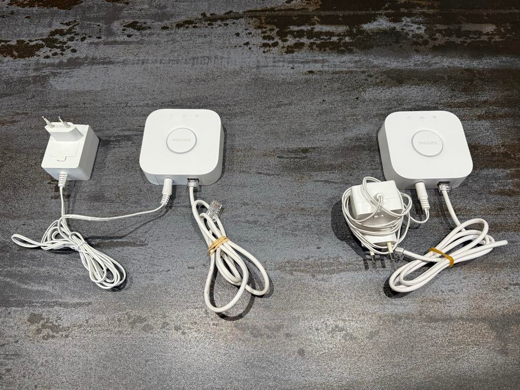 2x Philips Hue Bridge V2.1Compleet - Perfecte staat!, Huis en Inrichting, Ophalen, Zo goed als nieuw