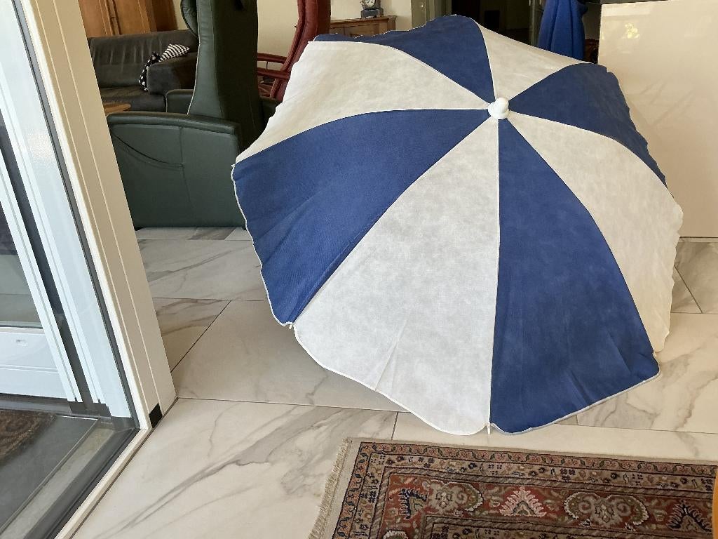 Parasol, Tuin en Terras, Parasols, Ophalen, Zo goed als nieuw, 1 tot 2 meter, Strandparasol