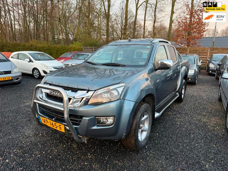 Isuzu D-Max 2.5 Extended Cab 5-PERS LS AUT 4X4 ECC NAVI LMV, Auto diversen, Schadeauto's, Isuzu, Diesel, SUV of Terreinwagen, Zilver of Grijs