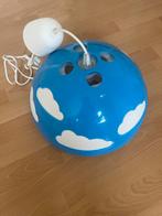 Ikea kinderkamerlamp met wolkjes - blauw, Ø 40 cm, Huis en Inrichting, Lampen | Hanglampen, Ophalen of Verzenden, Gebruikt, Kunststof
