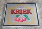 Lindemans Kriek bier reclamebord, Ophalen of Verzenden, Reclamebord, Plaat of Schild, Overige merken