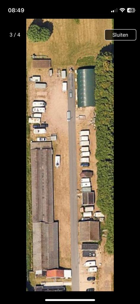 Stalling, campers caravans vouwwagens trailers & boten., Caravans en Kamperen, Caravanstallingen