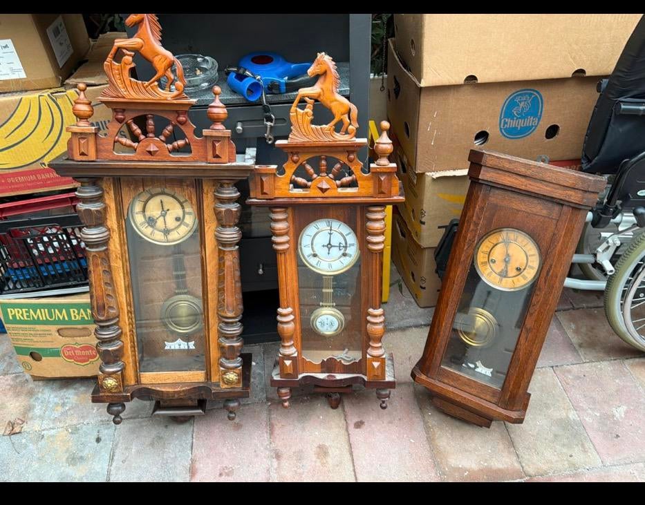 Partij klokken, Antiek en Kunst, Antiek | Klokken, Ophalen