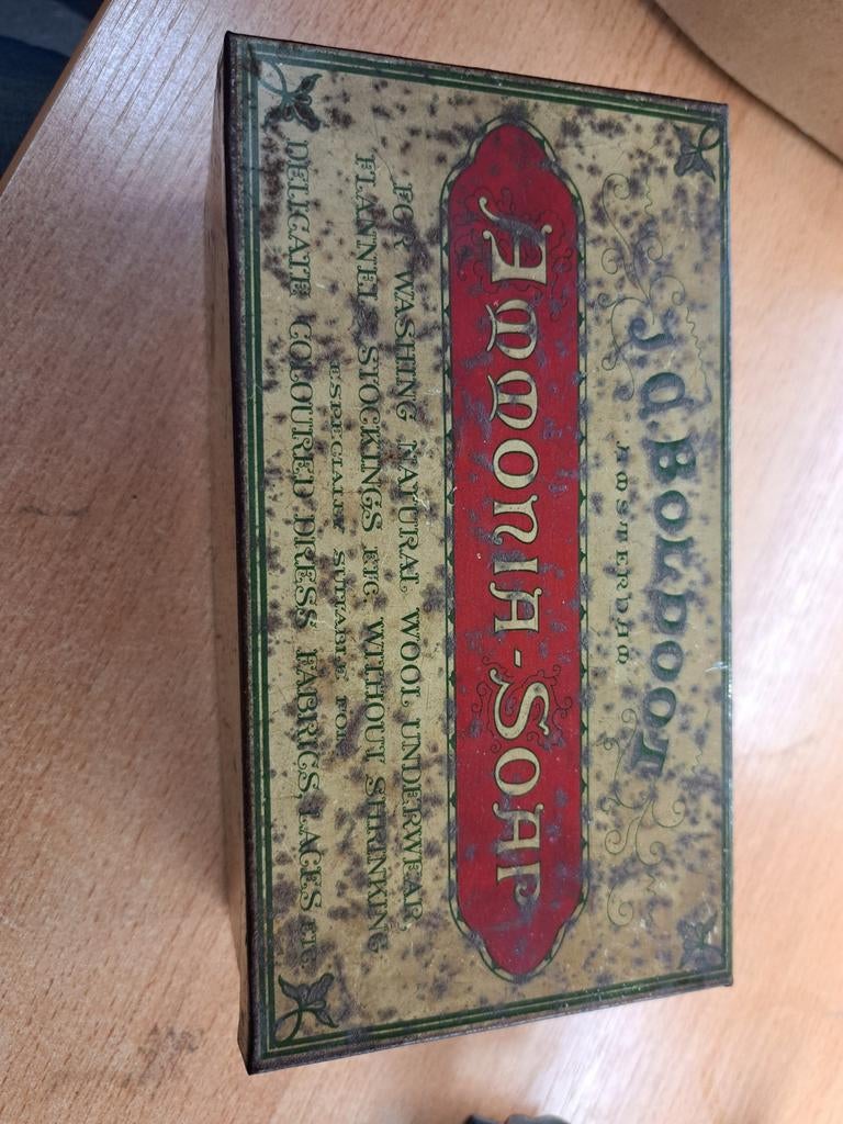 Boldoot zeep blik, Ophalen of Verzenden, Overige