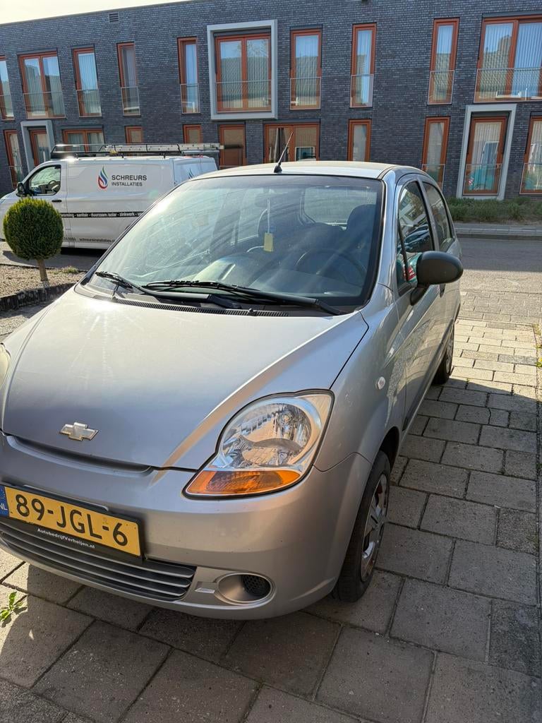 Chevrolet Matiz 0.8 2009 Grijs, Auto's, Chevrolet, Voorwielaandrijving, Origineel Nederlands, 19 km/l, Particulier