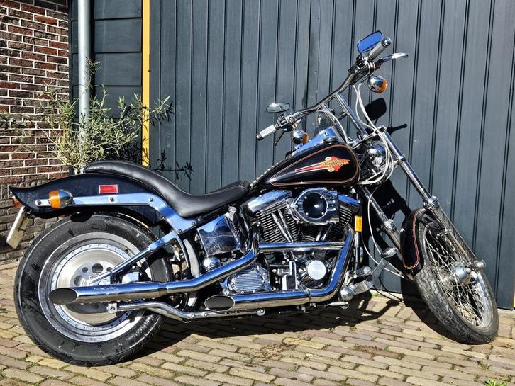 Harley Davidson softail custom motor, Motoren, Motoren | Harley-Davidson, Particulier, Chopper, Ophalen