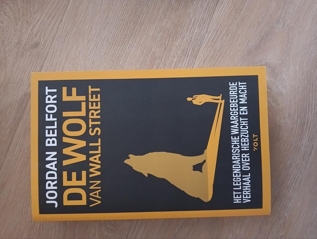 Wolf Wall Street Jordan Belfort, Ophalen of Verzenden, Zo goed als nieuw