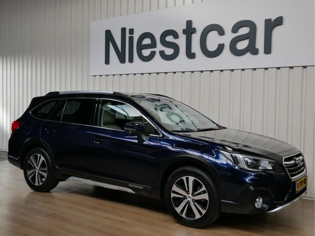 Subaru Outback 2.5i Premium (bj 2021, automaat), Auto's, Subaru, Automaat, 12 maanden, Verwarming stoelen achter, Gebruikt