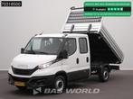Iveco Daily 35S16 Automaat Driezijdige Kipper Dubbel Cabine, Auto's, Automaat, Stof, Gebruikt, Euro 6