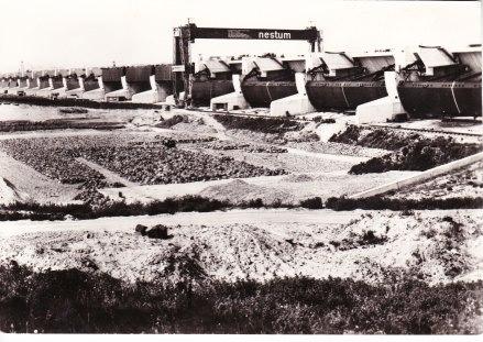 HELLEVOETSLUIS,- Deltawerken, Bouwput.  26-04, Ophalen of Verzenden, 1960 tot 1980, Gelopen, Zuid-Holland