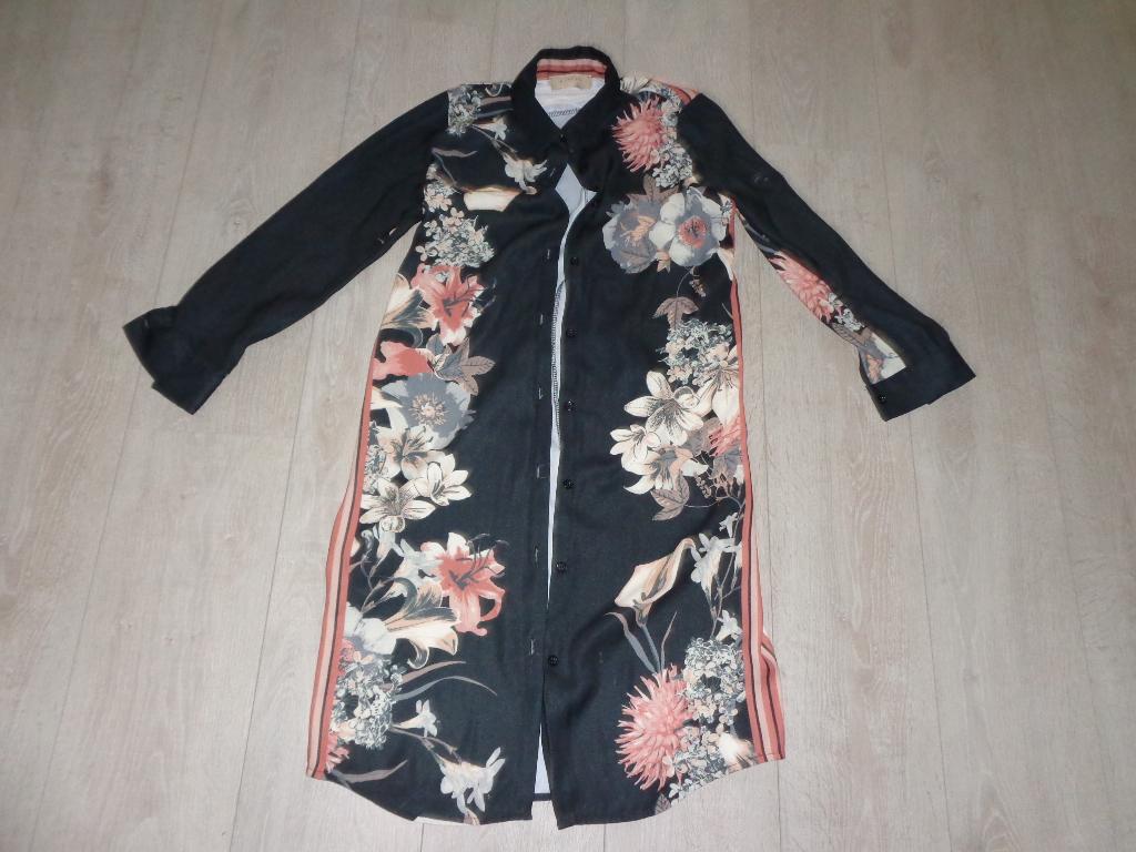 prachtige dames blouse jurk van KAOS JEANS, maat L, Overige kleuren, Maat 42/44 (L), Ophalen of Verzenden, Gedragen