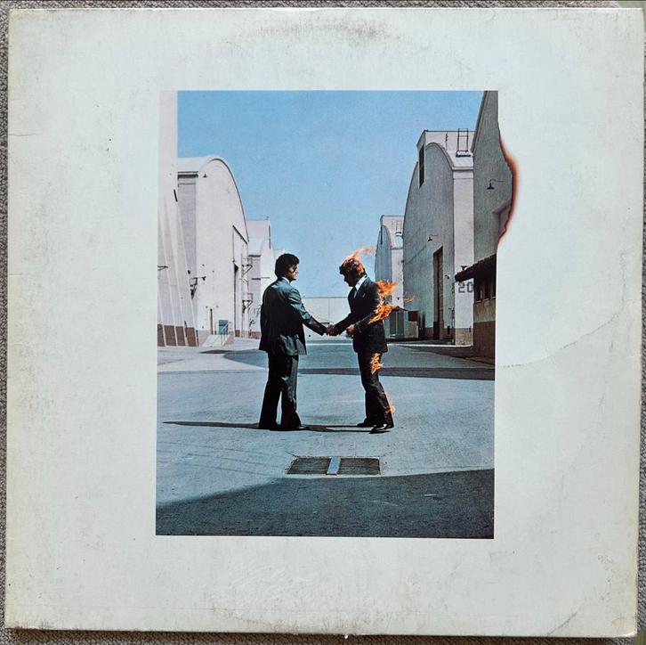 Pink Floyd - Wish You Were Here LP (Gebruikt), Cd's en Dvd's, Vinyl | Rock, Gebruikt, Progressive, 12 inch, Ophalen of Verzenden