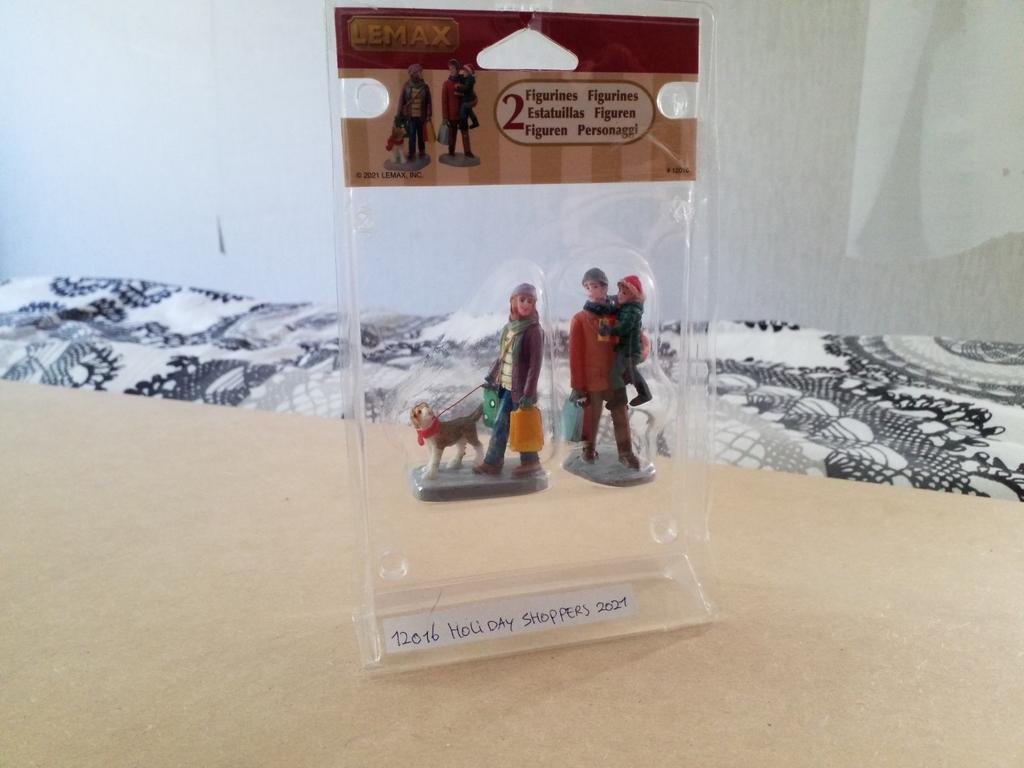 Lemax Holiday Shoppers 12016 - Kerstminiatuur, Ophalen of Verzenden, Nieuw