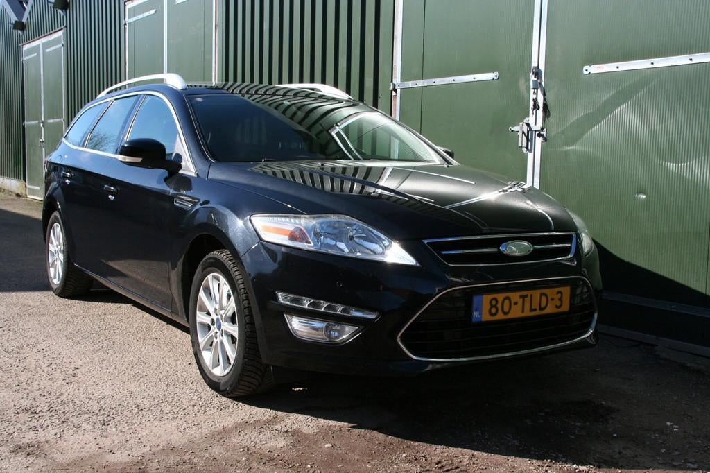 Ford Mondeo Wagon 1.6 EcoBoost Titanium, AIRCO, NAVIGATIE, T, Auto's, Voorwielaandrijving, Gebruikt, Zwart, 4 cilinders