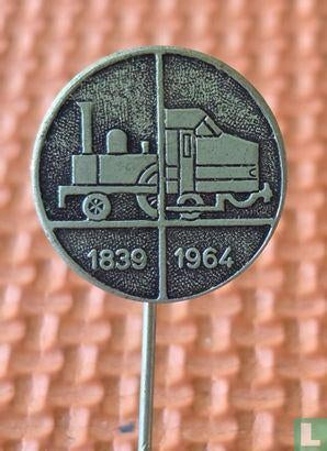 Speldje - Nederlandse Spoorwegen (NS) 1839-1964, Verzamelen, Speldjes, Pins en Buttons, Ophalen of Verzenden, Zo goed als nieuw