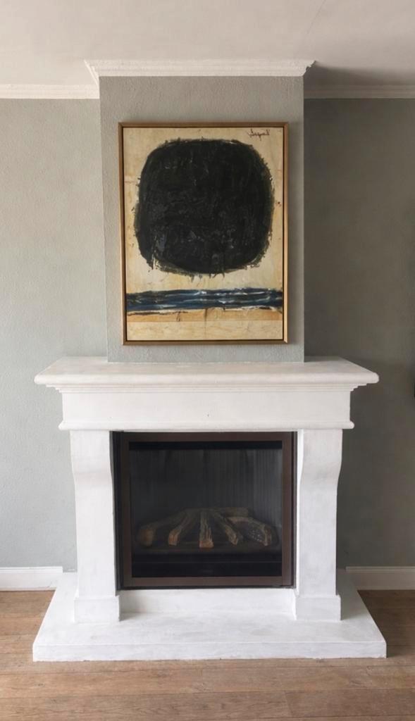 Franse ombouwschouw van beton., Huis en Inrichting, Haarden, Gebruikt, Overige soorten, Ophalen