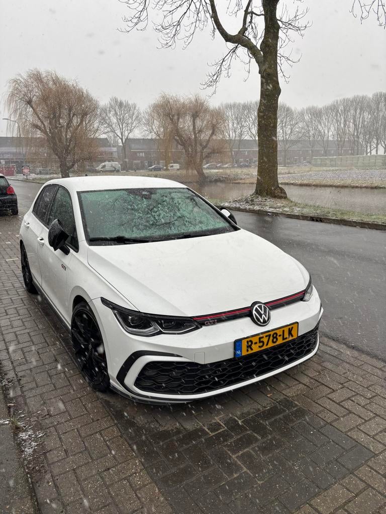 Volkswagen golf 2.0 tsi GTI 245 PK  DSG AUT 2021 WIT, Auto's, Automaat, Wit, Bedrijf, Te koop