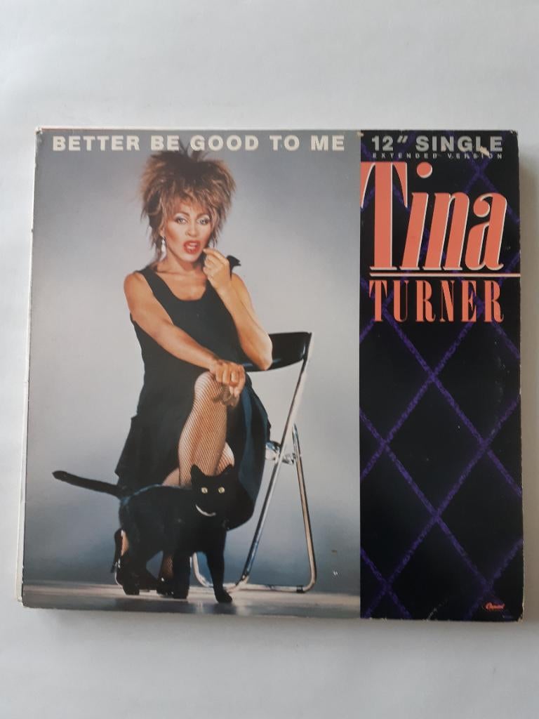 Tina Turner  , Better be good to me , 12'' single, Ophalen of Verzenden, 1960 tot 1980, Gebruikt, 12 inch