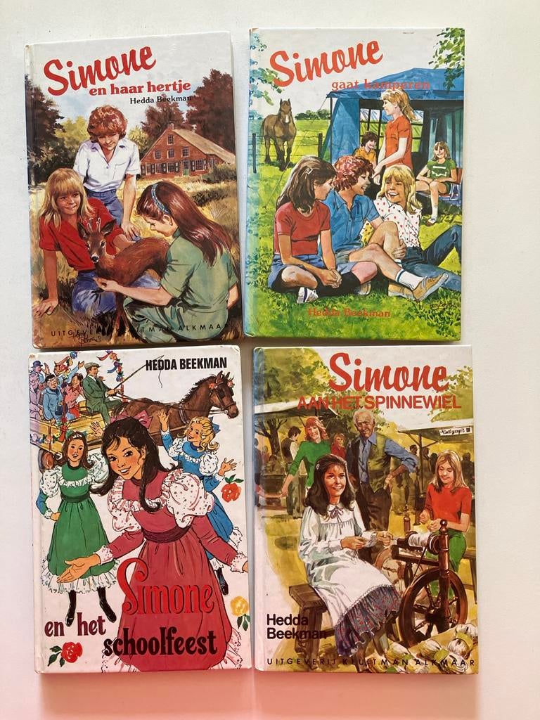 Simone boekenreeks - Hedda Beekman (4 delen), Boeken, Ophalen, Gelezen, Fictie algemeen