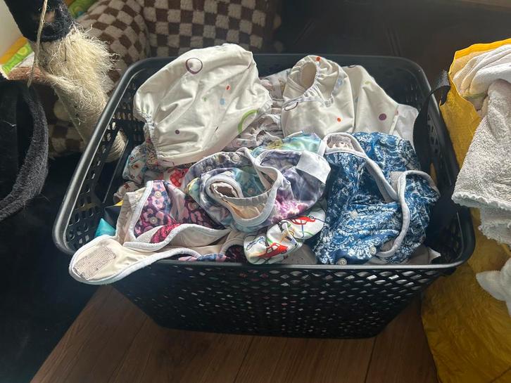 Wasbare luier XL pakket, Kinderen en Baby's, Babykleding | Baby-kledingpakketten, Gebruikt, Overige maten, Ophalen