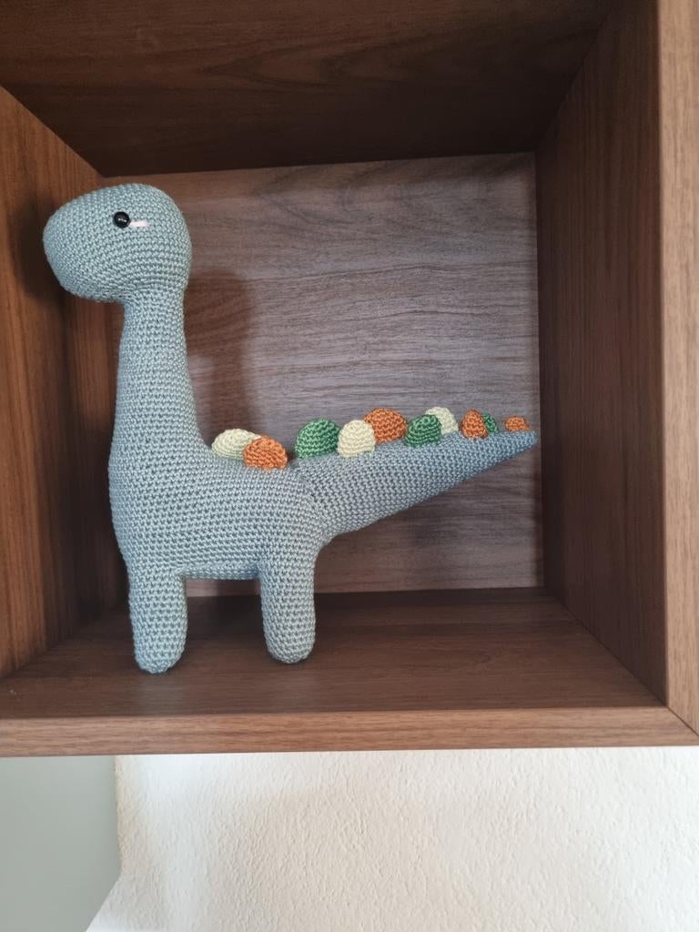 Gehaakte dino, Pica Pau, Ophalen of Verzenden, Nieuw, Overige typen