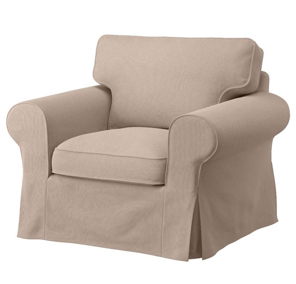 Ruilen: beige voor witte hoezen ektorp, Gebruikt, Twee, Bruin, Klassiek