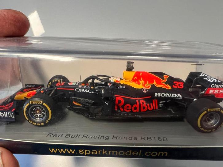 Red Bull Racing Honda RB16B Max Verstappen Emilia Romagna GP, Verzamelen, Automerken, Motoren en Formule 1, Zo goed als nieuw