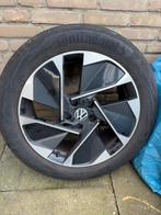 Originele VW ID.3 velgen + Continental winterbanden, Ophalen, 18 inch, Banden en Velgen, Winterbanden