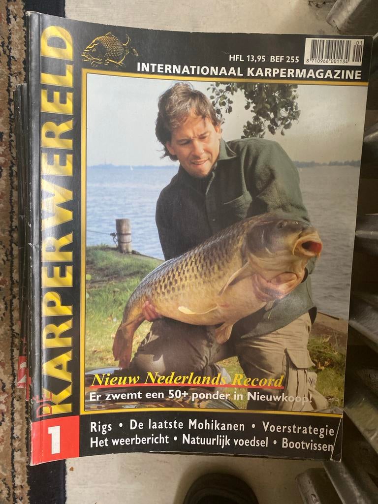 Verzameling Karperwereld tijdschriften 1 t/m 32, Ophalen, Gelezen, Sport en Vrije tijd