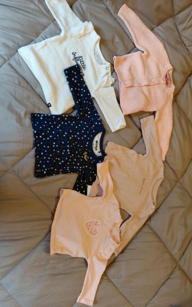 Babykleding setje maat 56 - Dirkje en Newborn, Meisje, Ophalen of Verzenden, Zo goed als nieuw, Setje