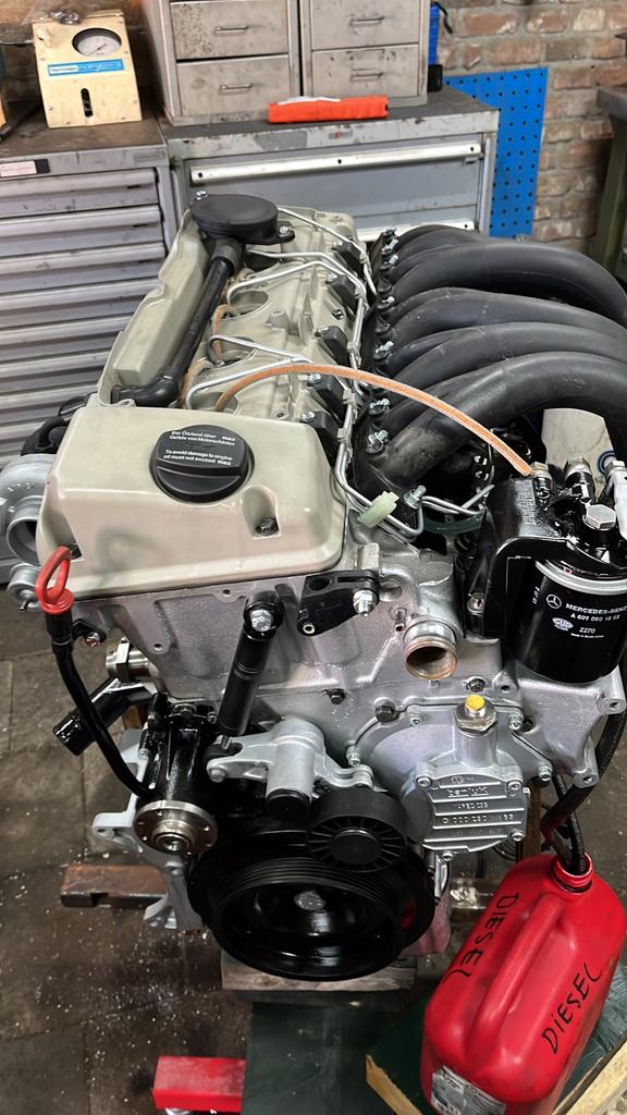 Mercedes om605td motorblok, Auto-onderdelen, Motor en Toebehoren, Ophalen, Gereviseerd, Mercedes-Benz