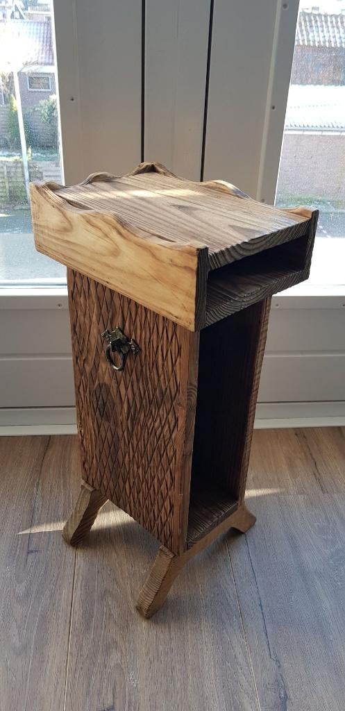 Houten telefoonkastje, Ophalen of Verzenden, Zo goed als nieuw