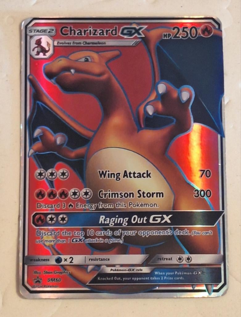 Pokemonkaart Charizard GX, Ophalen of Verzenden