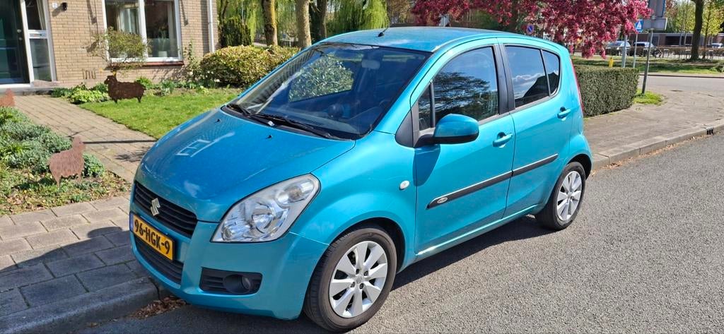 Suzuki Splash 1.2 Exclusive, 2008 Blauw-groen, Auto's, Suzuki, Voorwielaandrijving, Stof, 40 €/maand, 4 cilinders