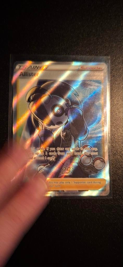 Allister, Ophalen of Verzenden, Zo goed als nieuw, Losse kaart, Foil
