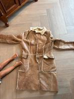 Warme S'Egnaro shearling coat, maat 42, echt leer, Ophalen of Verzenden, Gedragen, Maat 42/44 (L)