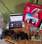 nintendo switch oled, Ophalen of Verzenden, Zo goed als nieuw, Met 1 controller, Switch OLED