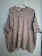Leuke nieuwe gebreide oversized trui 1 maat t/m 44, Ophalen of Verzenden, Nieuw, Maat 42/44 (L), Beige
