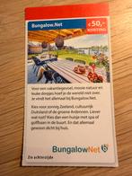 59 euro korting bij Bungalow net., Drie personen of meer, Kortingsbon, Bungalowpark