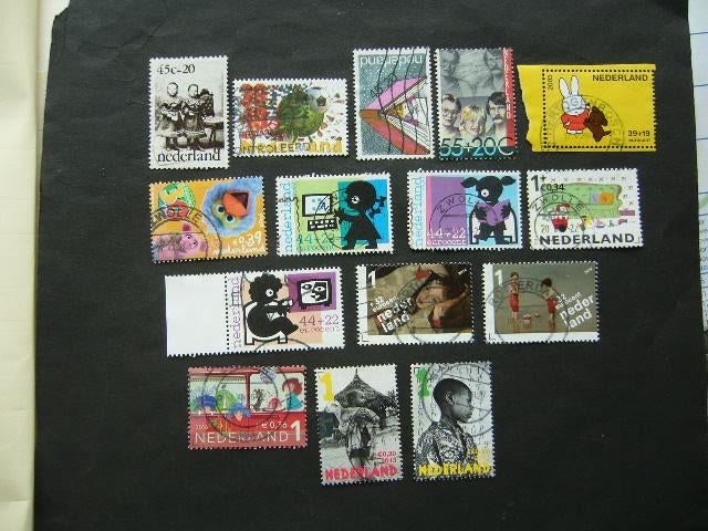 Nederland  Kinderzegels  Divers, Ophalen of Verzenden, Gestempeld