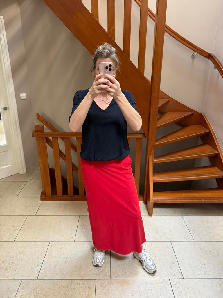 Studio Anneloes travel rok. Rood maat S, Ophalen of Verzenden, Zo goed als nieuw, Maat 36 (S), Rood