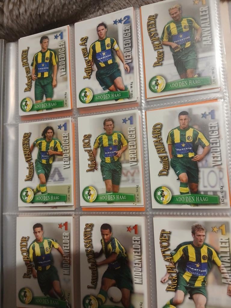 All Star Eredivisie 2003/2004 verzamelmap met legends, Ophalen of Verzenden, Gebruikt, Ajax, Spelerskaart