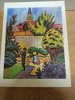 Kinderen in de tuin - August Macke (kunstkopie), Ophalen of Verzenden