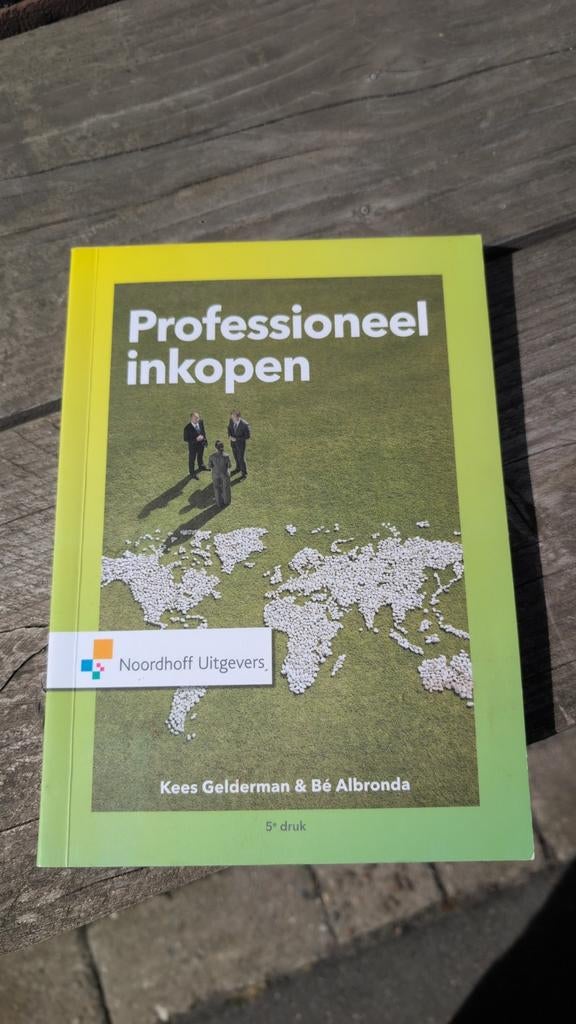 Professioneel inkopen - 5e druk - Gelderman & Albronda, Kees Gelderman & Bé Albronda, Zo goed als nieuw, Gamma, HBO