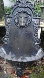 muurfontein leeuw, Ophalen of Verzenden, Gietijzer, Fontein